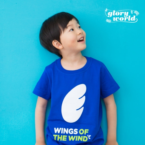 글로리월드 순면 티셔츠_바람의 날개 (50벌이상 제작상품)