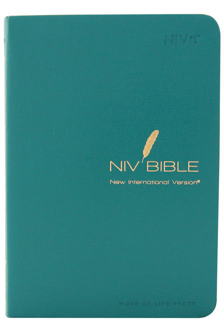 NIV BIBLE (소단본/색인/무지퍼/스키바텍스/블루 그린)